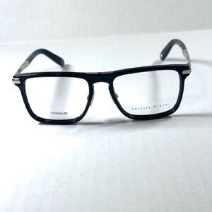 Philipp Plein VPP019 Col 0700 Titanium Glasses New Authentic